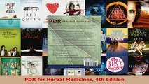 Read  PDR for Herbal Medicines 4th Edition EBooks Online