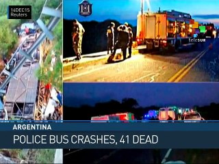 Argentina: Police Bus Crash Kills 41