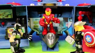 The Super hero Squad Show Super Hero Headquarters Save Iron Man From Dr. Doom & Imaginext