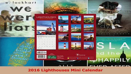 Download  2016 Lighthouses Mini Calendar PDF Online