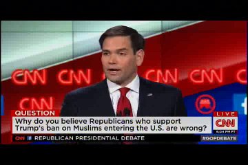Marco Rubio blames Obama for Trump's anti-Muslim plan