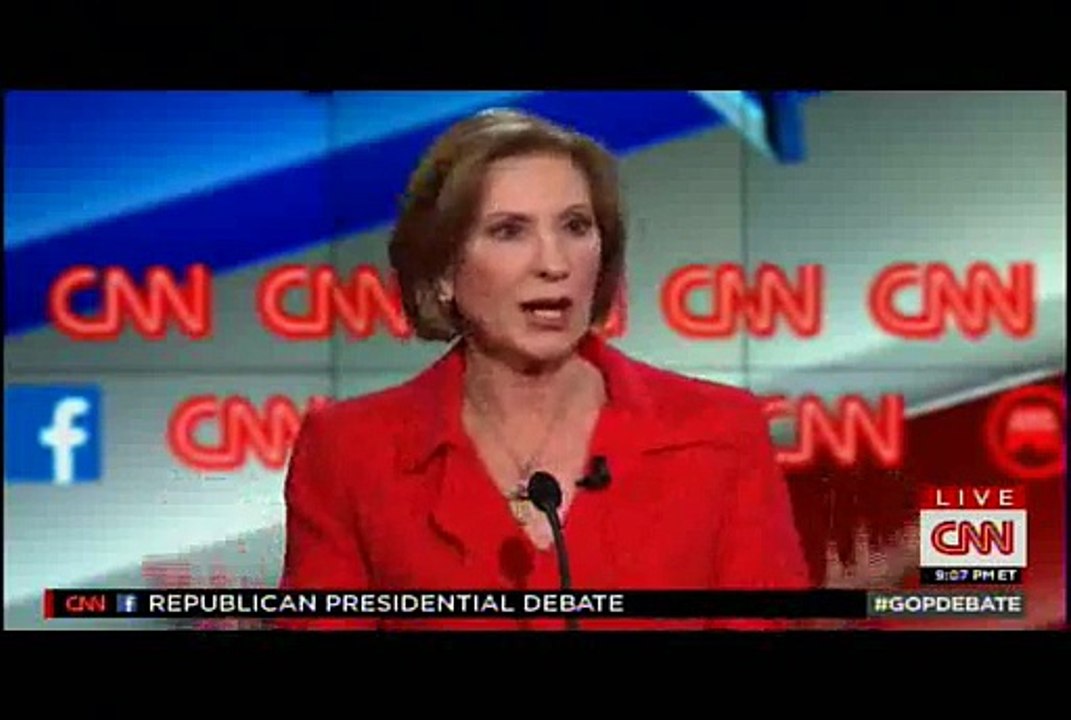 Carly Fiorina explains how she defeated terrorism