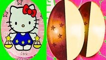 2 Oeufs Surprises Kinder Surprise HELLO KITTY. surprise eggs! unboxing киндер сюрприз яйца