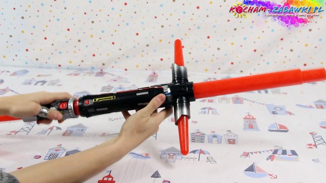 Star Wars - Hasbro - Kylo Ren Deluxe Electronic Lightsaber / Miecz Świetlny Kylo Rena - B2948 - Recenzja