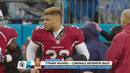 RES: Tyrann Mathieu calls in