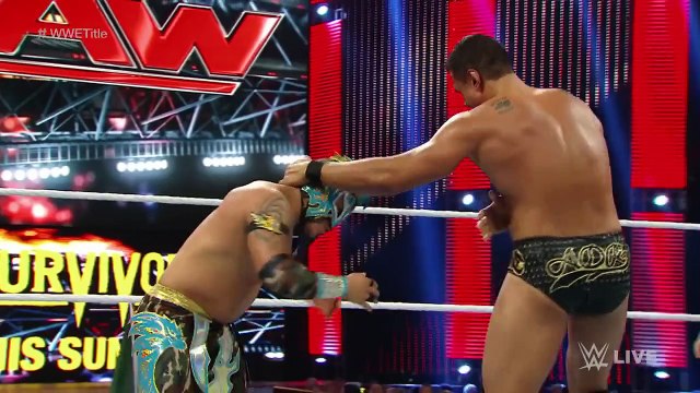 Kalisto vs. Alberto Del Rio - WWE World Heavyweight Championship Tournament Quarterfinal Match׃ Raw,