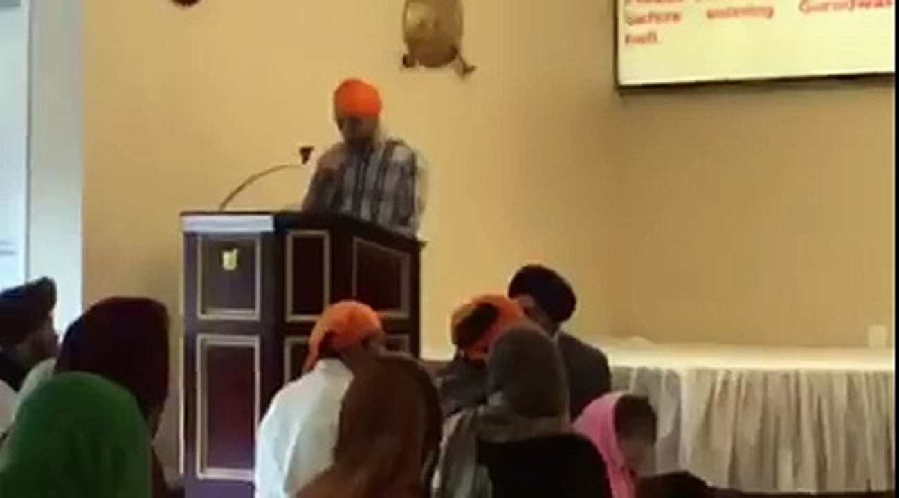 Guy who vandalized Los Angeles Sikh house of worship (gurdwara) last week apologizing i