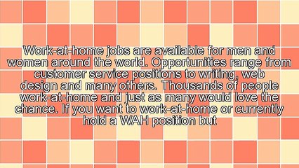 Spotting Fake Work-At-Home Opportunities