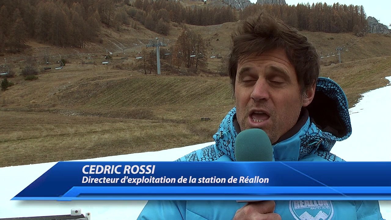 D!CI TV : Réallon ouvrira ce weekend grâce à la neige de culture
