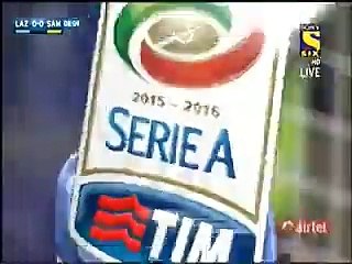 Miroslav Klose First Incredible Header Chance _ Lazio v. Sampdoria - 14.12.2015