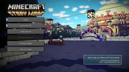 MINECRAFT STORY MODE #1 O Inicio EPICO ( Em Português )