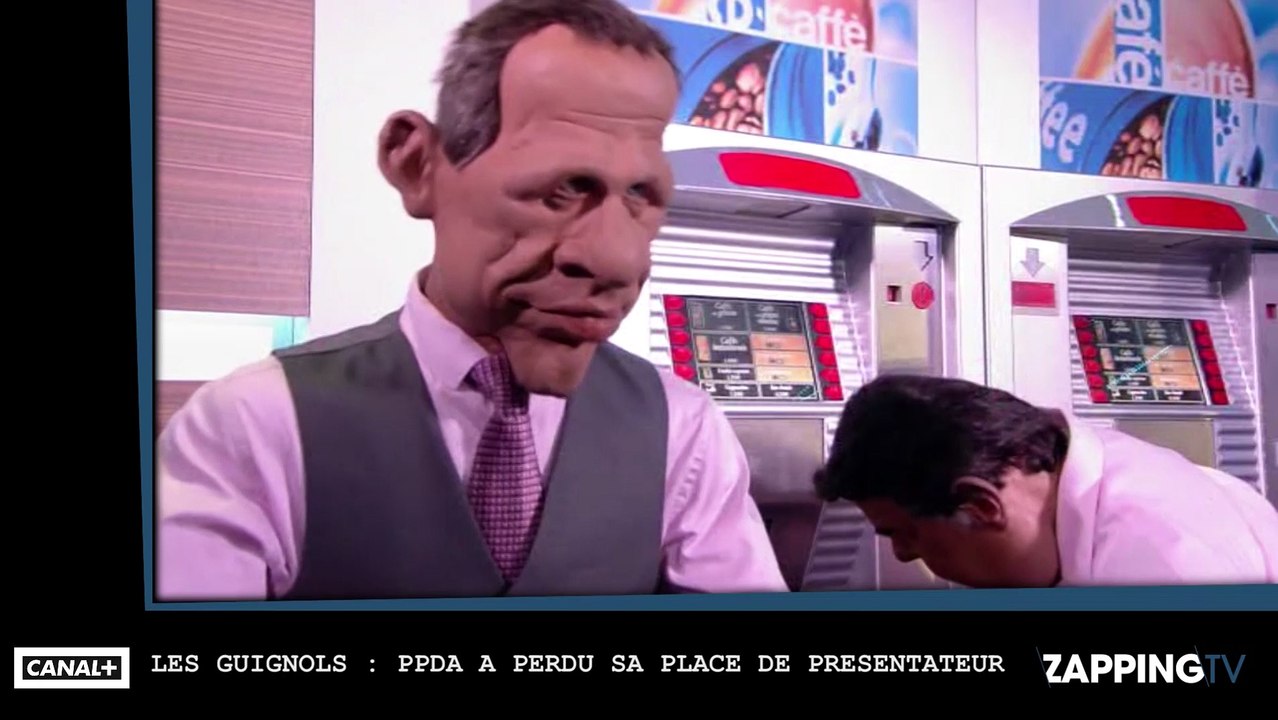 Les Guignols de l'info : PPDA abandonne sa place de présentateur !