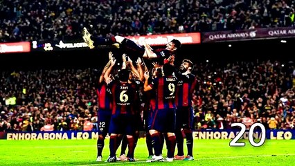 Lionel Messi - Top 20 Goals in La Liga 2004-2014   HD
