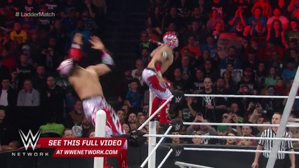 WWE Network- The Usos vs. Lucha Dragons vs. The New Day- WWE TLC 2015