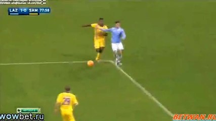 Alessandro Matri Goal - Lazio 1 - 0	 Sampdoria