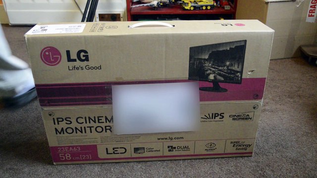 LG 23EA63V-P 23 Monitor Unboxing + Setup