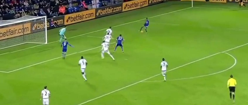 Leicester City vs Chelsea 2-0 ~ Riyad Mahrez Goal