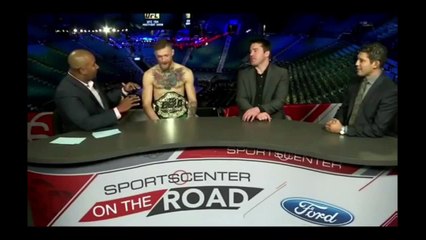 Conor McGregor Interview After The KO Win Against Jose Aldo