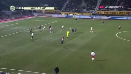 1-0 Maurice Dalé Goal France  Ligue 2 - 14.12.2015_ AS Nancy 1-0 Valenciennes F