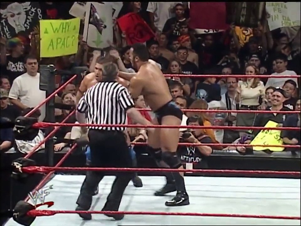 Ken Shamrock VS The Rock (Raw) (2 November 1998) (Intercontinental Title Match)
