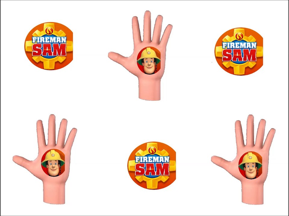 Sam le pompier jouets chanson des doigts Fireman Sam toys family finger song nursery rhymes daddy finger | Strażak Sam