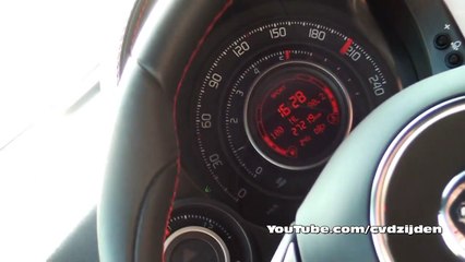 Fiat 500 Abarth 0 200 KM/H Acceleration