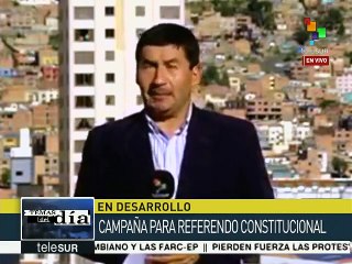 Bolivia: inicia oposición campaña contra Evo con vistas a referendo