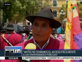 Bolivia: inicia campaña por el "SÍ" a la reforma constitucional