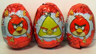 3 ANGRY BIRDS surprise eggs unboxing for BABY and Kids MyMillionTV