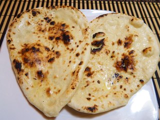Tandoori Naan - without Tandoor or Oven and yeastless تندوری نان