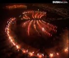 Palm Jumeirah Island Fireworks in Dubai احتفالات رأس السنة في جزيرة نخلة جميرا بدبي