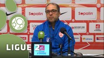 Conférence de presse AS Nancy Lorraine - Valenciennes FC (1-0) : Pablo  CORREA (ASNL) - David LE FRAPPER (VAFC) - 2015/2016