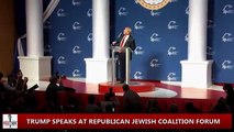 FULL Speech: Donald Trump Speaks at Republican Jewish Coalition Presidential Forum (12-3-15)