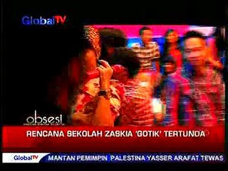 Keinginan Zaskia Gotik Untuk Lanjutkan Sekolah Tertunda - Obsesi - 7 November 2013