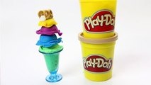 Play Doh Scoops n Treats DIY Ice Cream Cones, Popsicles, Sundaes, Waffles Play Dough Dess