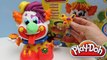 Play Doh Clown toy Playset Playdough Funny Clown Play Doh Plasticine