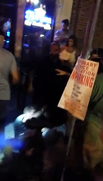 Two Guys Knock Each Other Out At The Same Time