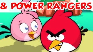 Play Doh Surprise Eggs Toys Angry Birds Power Rangers Spiderman, Kids Toy Videos