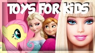 Frozen Play Doh Kinder Surprise Eggs Barbie Princess & My Little Pony Toys MLP