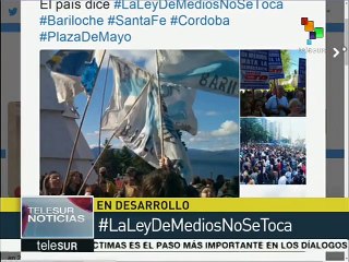 Foresi: Emociona ver a tantos argentinos defender la Ley de Medios