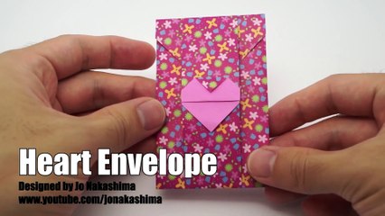 Origami Heart Envelope