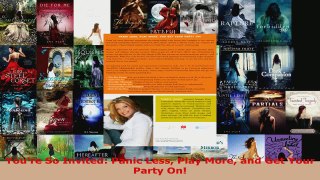 Read  Youre So Invited Panic Less Play More and Get Your Party On EBooks Online