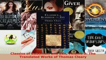 Read  Classics of Buddhism and Zen Volume 3 The Translated Works of Thomas Cleary PDF Online