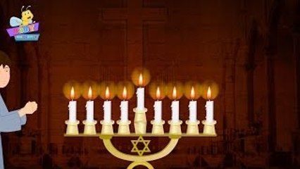 Eight Days of Hanukkah Song With Lyrics | Chanukah Song | Christmas Carols