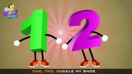 One Two Buckle My Shoe Nursery Rhyme With Lyrics | Nursery Rhymes