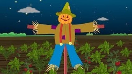 Dingle Dangle Scarecrow Rhyme | Dingle Dangle Scarecrow Nursery Rhyme with lyrics