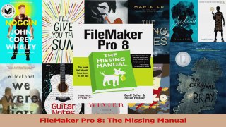 Read  FileMaker Pro 8 The Missing Manual PDF Online