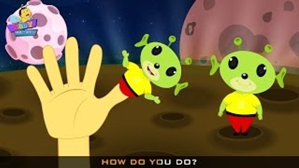 Finger Family Alien Family Nursery Rhyme | Alien Finger Family Songs