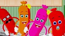 Sausage Finger Family Nursery Rhyme | Finger Family Songs | Five Fat Sausages Family