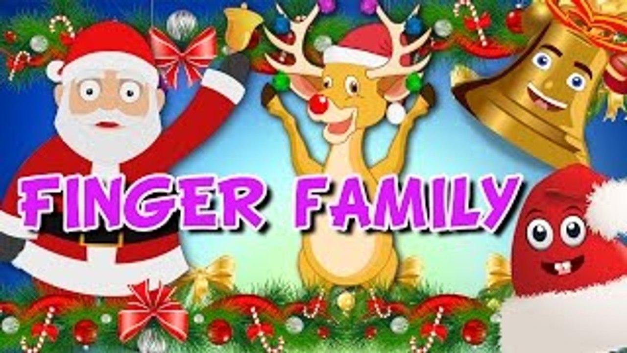 Finger Family Christmas Collection | Jingle Bells Finger Family | And ...